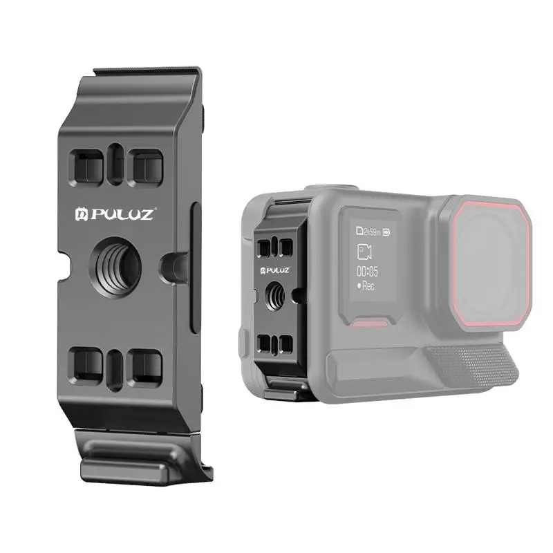 PULUZ ACE / AC Aluminiowa Pionowa Magnetyczna Szybkozłączka Boczna do Baterii Insta360 Ace Pro 2