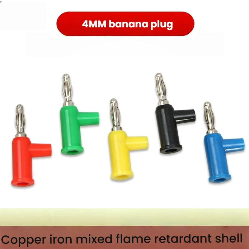 

20Pcs Gun-Style 4MM Stackable Male Banana Plugs - Solder-Free for DIY Projects
