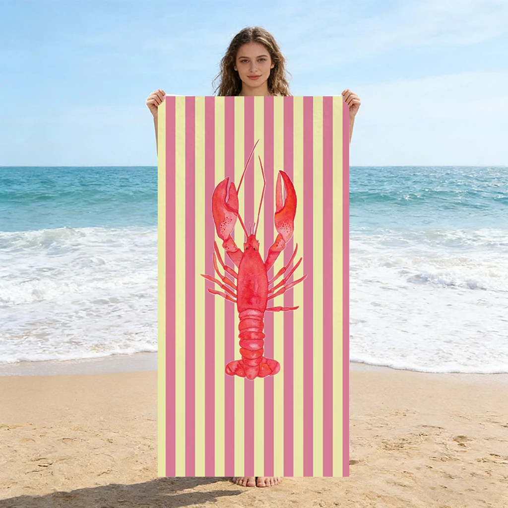 Crayfish Beach Towel Small To  - Towel Small Sport 评论和价格