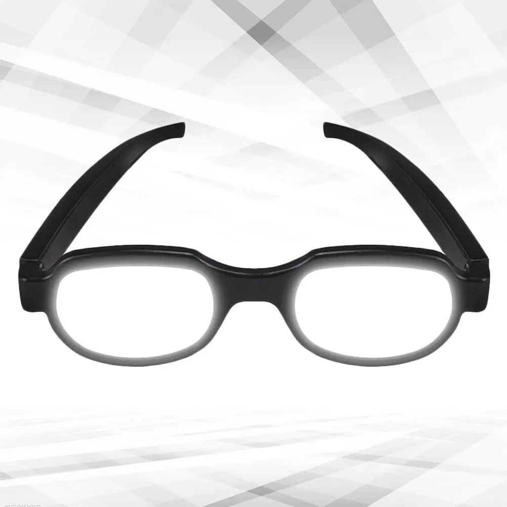 

LED Luminous Glasses Funny Eyeglasses USB Charging Interesting Eyewear Party Accessories Glow cosplay birthday masquerade