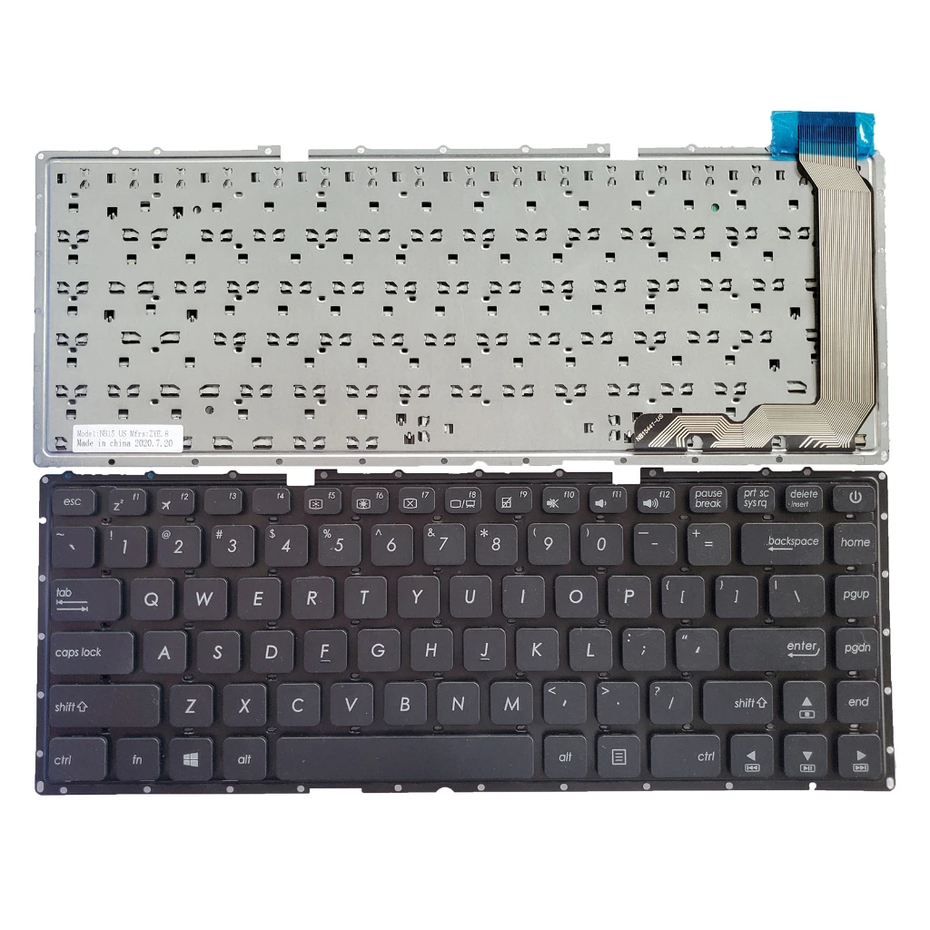 Para ASUS X441UV X441NA X441BA X441MA X441MB Teclado TI Teclado sem moldura