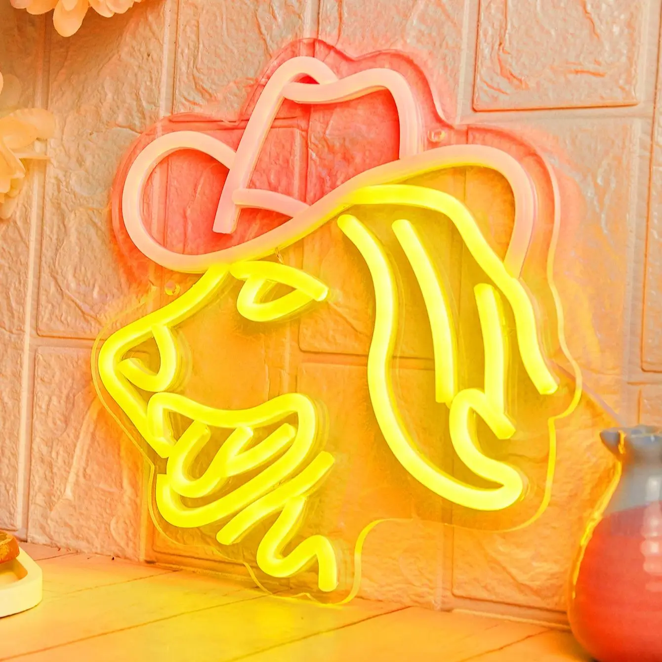 

Chi-buy светодиодный неоновый золотистый ретривер с питанием от USB неоновые вывески ночник 3D настенное искусство спальня гостиная Декор лампы вывески