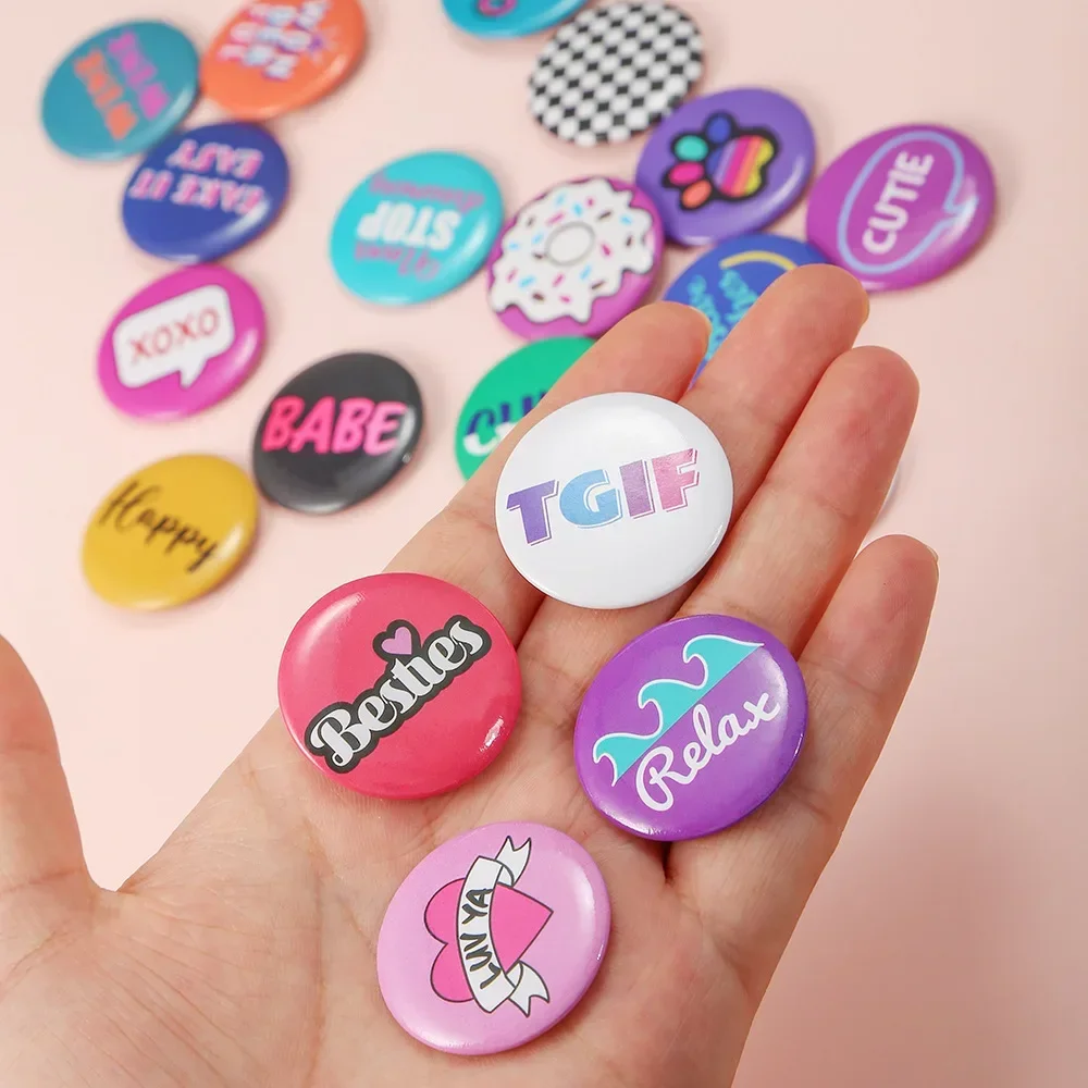 Customized Photo Brooch Personalized Badges Pins Clothing Backpack Lapel Metal Pin Jewelry Wholesale Gift for My Friend
