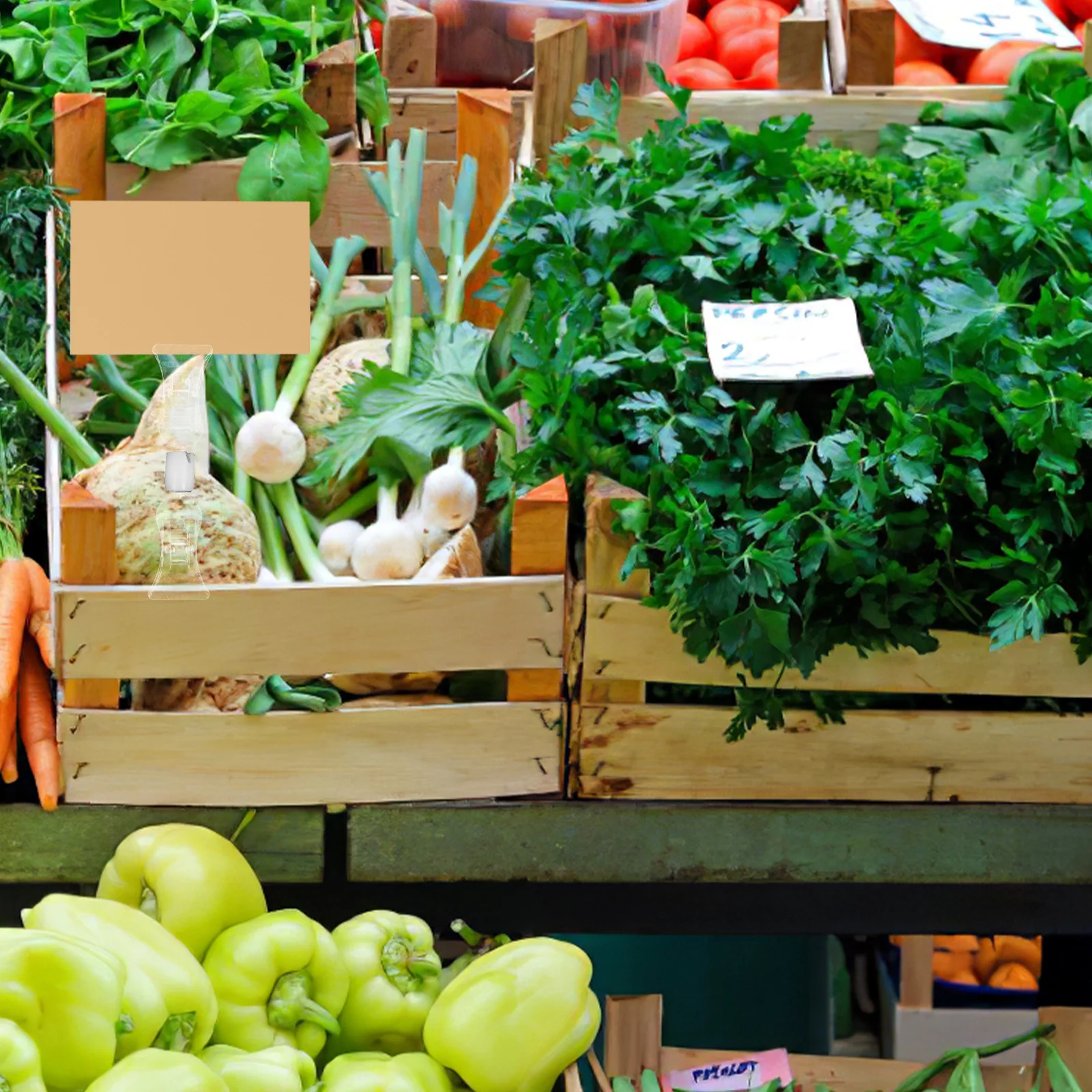 

10pcs Plastic Clips Double Head Sign Holder For Office Accessories Small Merchandise Display Swivel Clamp