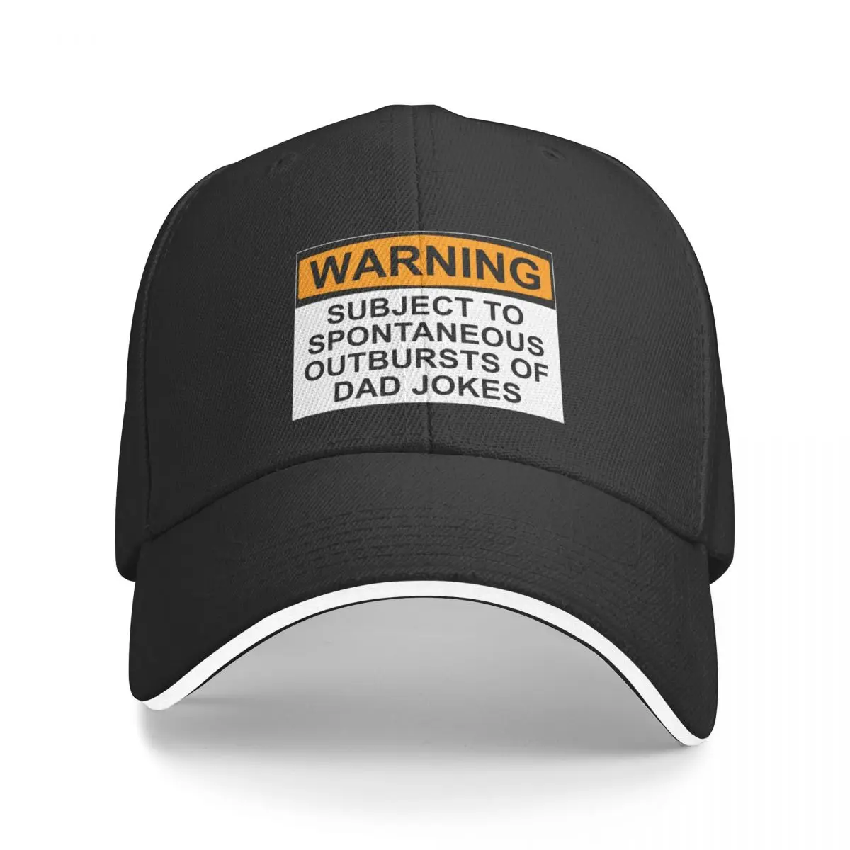 

WARNING: SUBJECT TO SPONTANEOUS OUTBURSTS OF DAD JOKES Baseball Cap Sports Cap Golf Women Men's