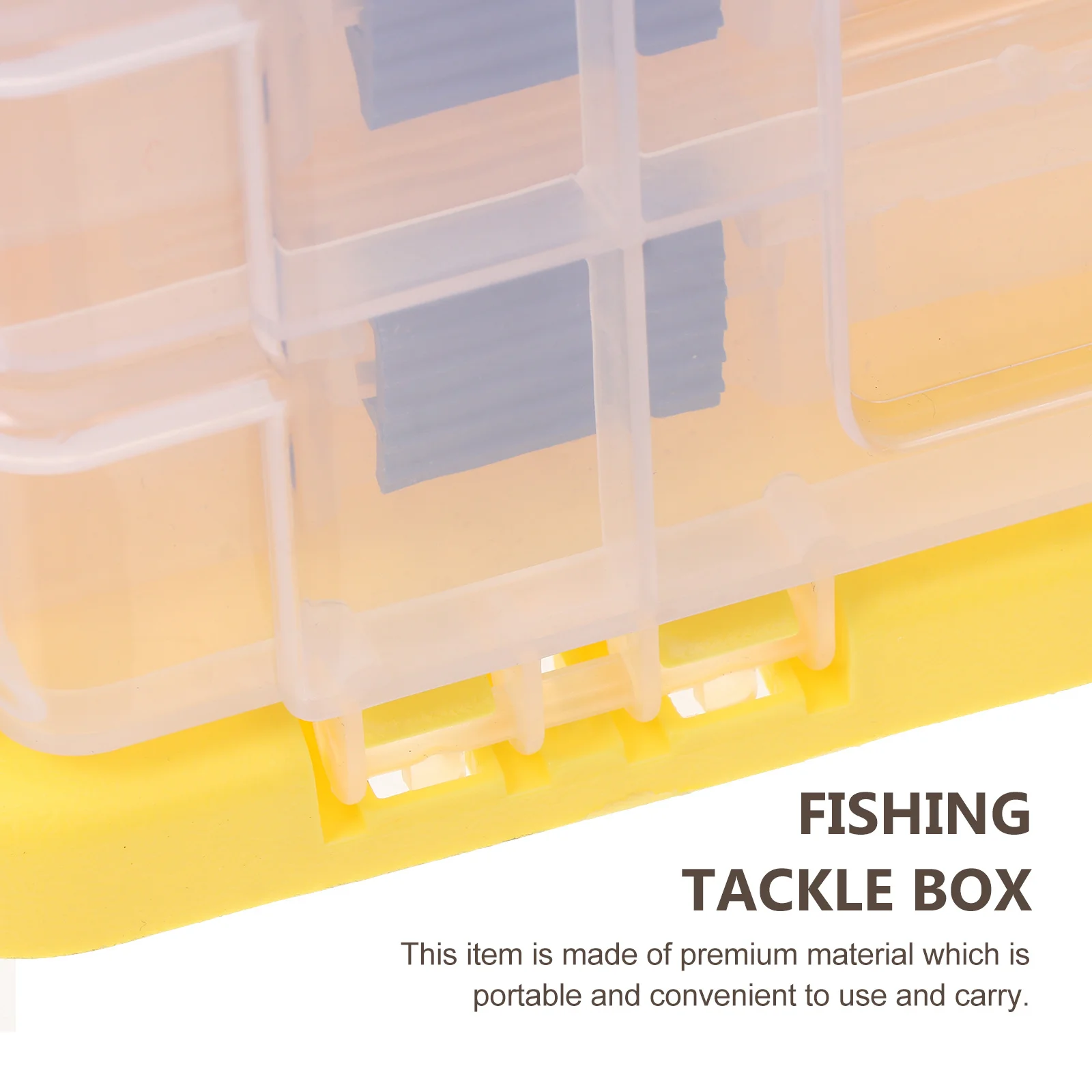

1Pcs Large Capacity Fishing Tackle Box Multi-Layer Detachable Organizer Case Portable Storage for Hooks Lures Accessories