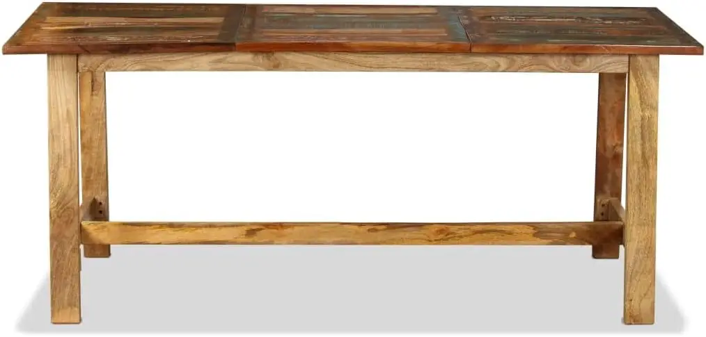 Cocktail Table, Farmhouse Dining Table, Dining Table For Dining Room,Living Room,Small Spaces, Solid Reclaimed Wood 70.9""