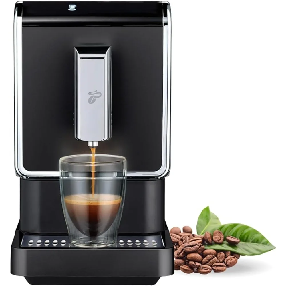 2023 New Tchibo Single Serve Coffee Maker - Automatic Espresso Coffee Machine - Built-in Grinder, No Coffee Pods Needed