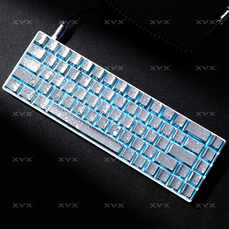 XVX Customized Keycaps Cherry Profile 61PCS Support Wooting 60HE Rakka60 Iso60 Venom60 madlions mad60 mchose ace60 60% Layout