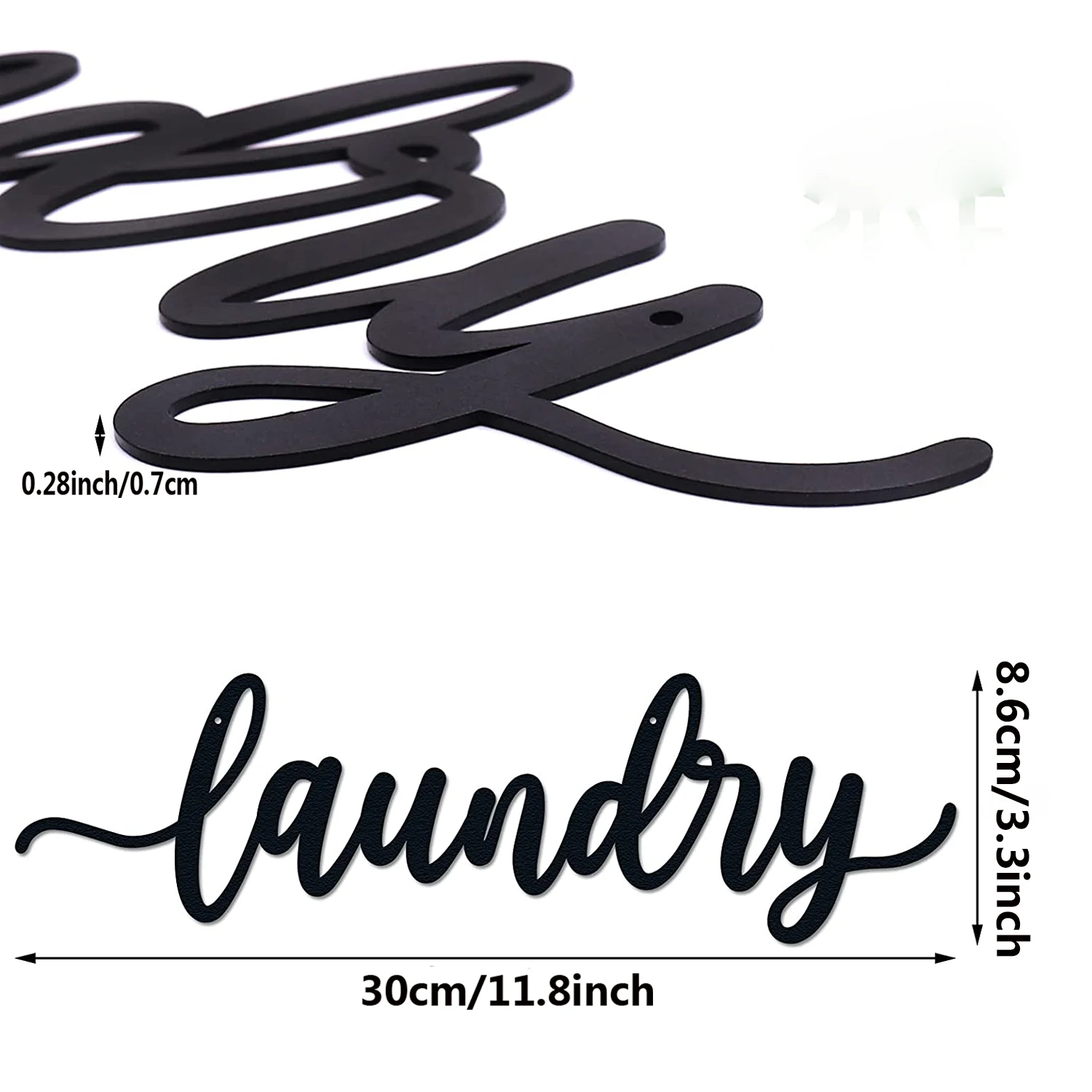 laundry Letter Sign Wall Decor Metal Art Farmhouse laundry Signs For Door Metal laundry Signs Wall Decor From Durable Metal,