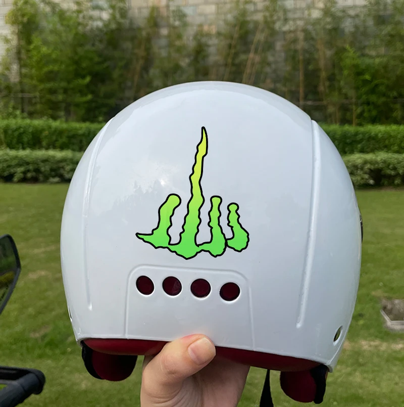 

Коготь демона Monster Energy логотип автомобиля наклейка личность творческая уличная мотоциклетная боковая отделка шлем наклейка