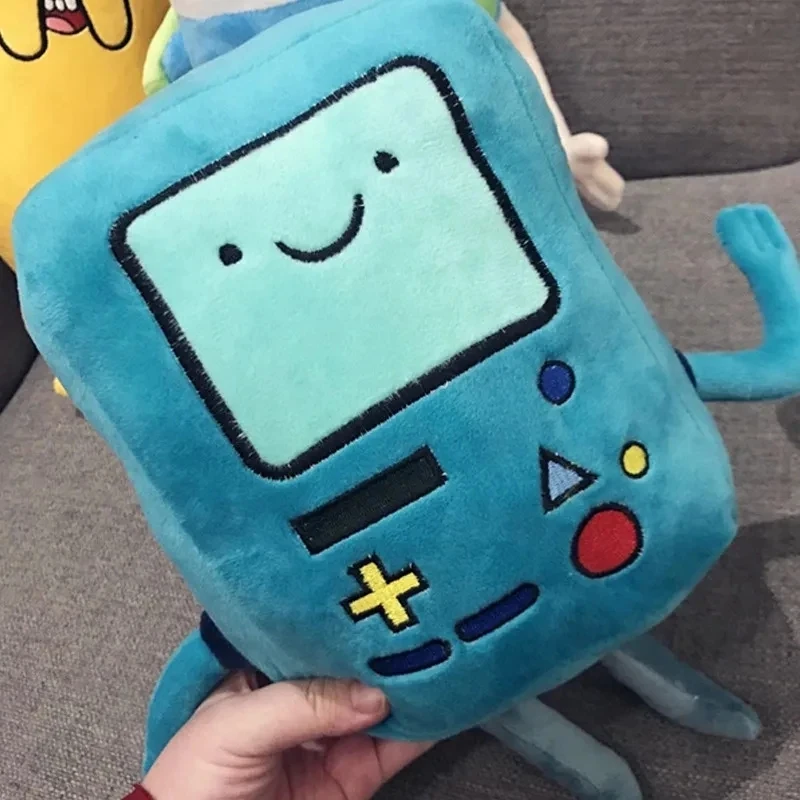 New Anime Finn Jake BMO Soft Stuffed Animal Dolls Creative Adventure Time Plush Toys Cartoon Stuffed Dolls Kids Gifts