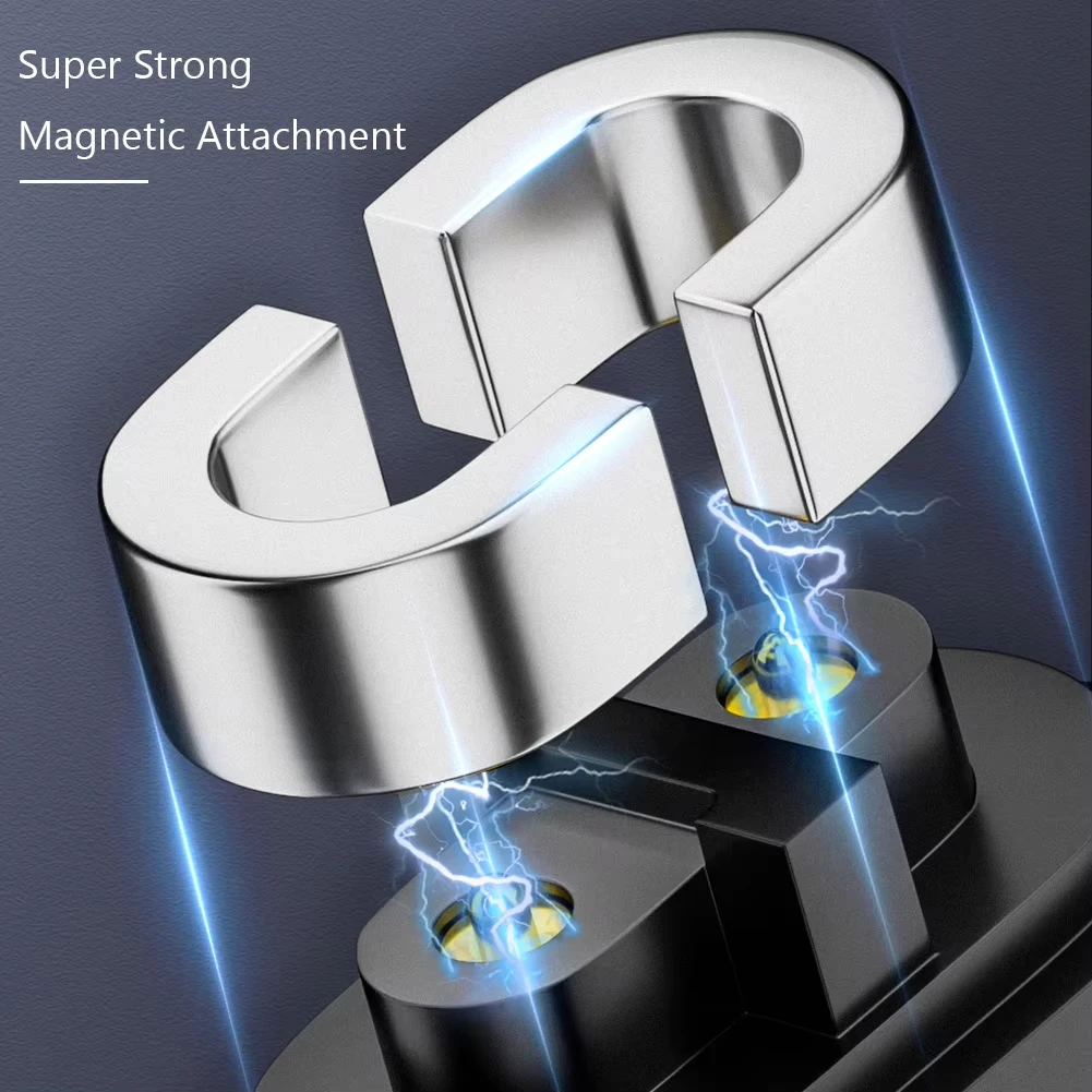อะแดปเตอร์ชาร์จหูฟังแบบนำเสียงผ่านกระดูกไฟ LED แสดงสถานะการชาร์จ 90 องศาเครื่องชาร์จแม่เหล็กสำหรับโชกซ์ AS800/S803/S810/AS700
