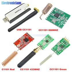 Transceptor RF inalámbrico CC1101, módulo de antena SMA de 315/433/868/915MHZ, 1,8-3,6 V, antena de transmisión de larga distancia