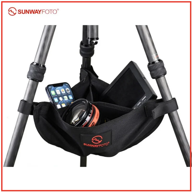 Sunwayfoto TSB-01 Tripod Weight Bag Load up to Rocks Sand Heavy Duty Camera Stabilizer Kit Compatible with Most Light Stands & T