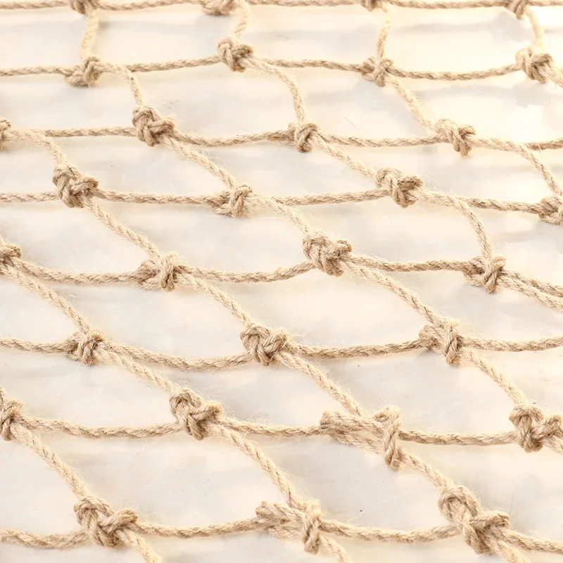 Climbing Plants Bean Fruits Retro Plant Support Netting Natural Jute Rope Plant Climbing Garden Netting Trelli