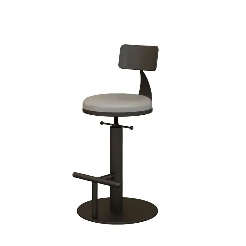 

Adjustable Stool Bar Chairs Modern Kitchen Leather Nordic Bar Stool Swivel Counter Height Krzesla Do Jadalni Bar Accessories