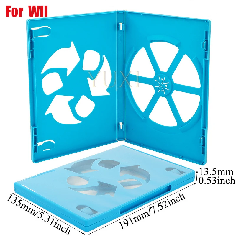 YuXi CD DVD Storage Box for PS3 PS1 Wii Xbox
