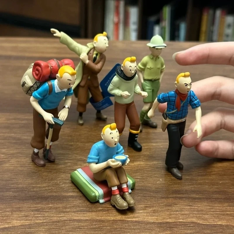 Figur Anime Otentik Dingding Anjing Kapten Figur Aksi Model Boneka Desktop Ornamen Koleksi Kipas Mainan Hadiah Ulang Tahun Anak-anak