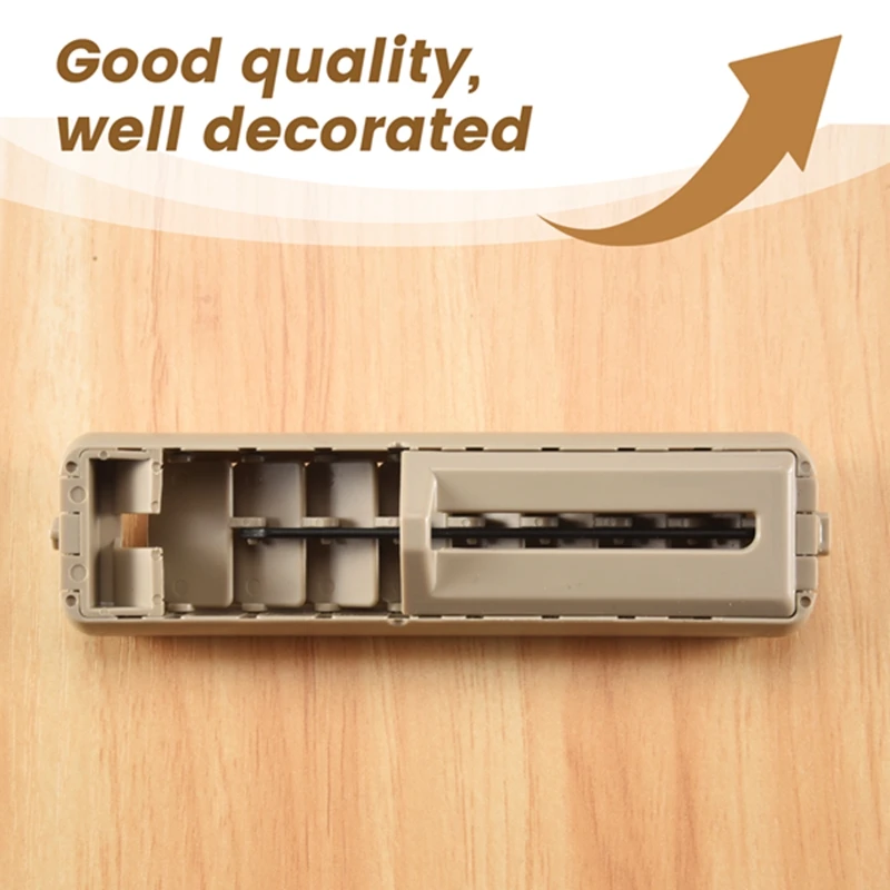 سقف السيارة العلوي الجانب تكييف الهواء تنفيس المخرج لوحة A/C غطاء مصبغة تثبيت لميتسوبيشي باجيرو V93 V97 #2