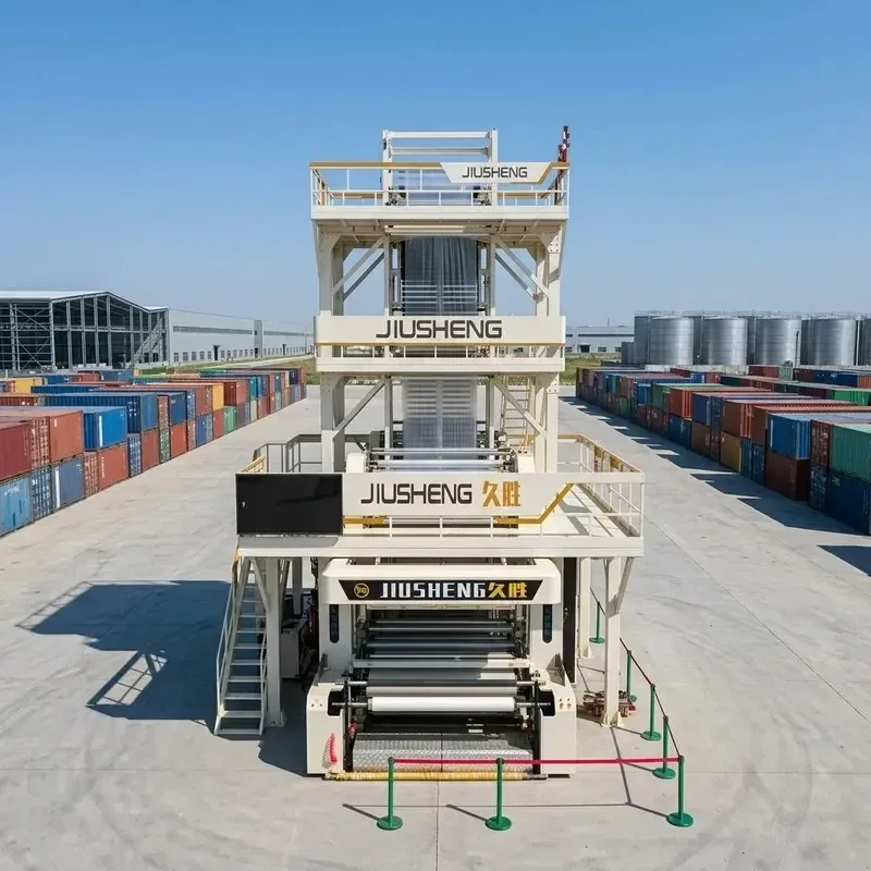 Automatic 5 Layer Plastic Bag Machine with Blown Film Extrusion Technology