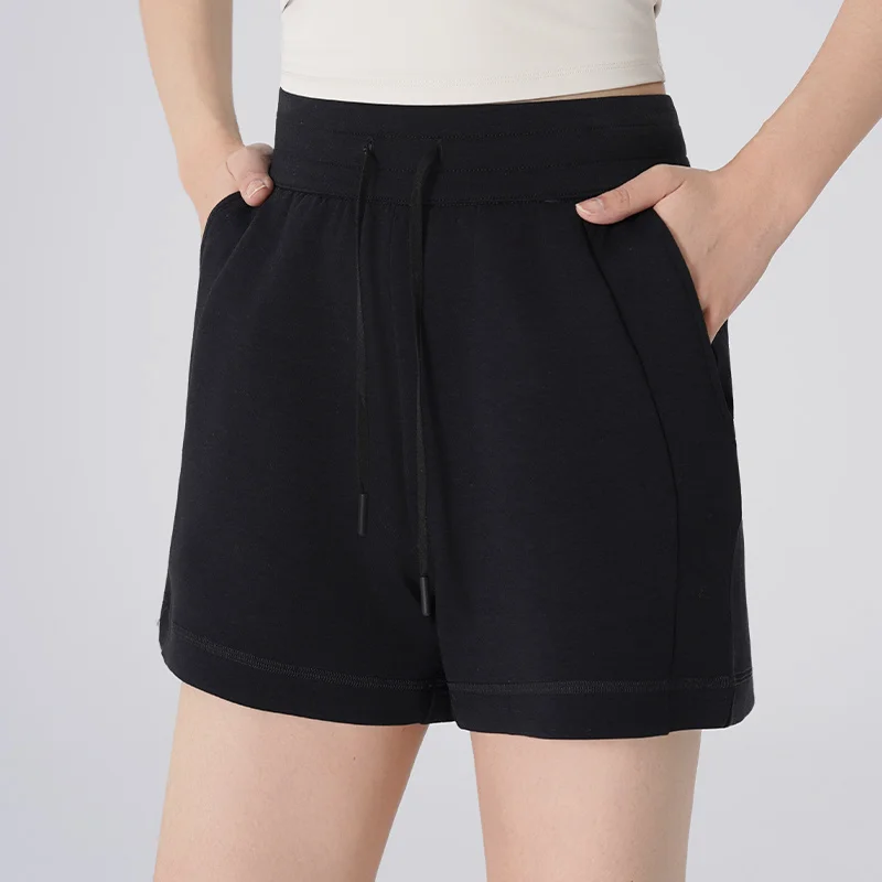 Ivoogle 요가 스포츠 반바지 여성 여름 얇은 섹션 느슨한 피트니스 바지 러닝 댄스 훈련 요가 바지 댄스 바지