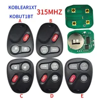 Jingxin Car Key 315Mhz KOBUT1BT /KOBLEAR1XT For Chevrolet Blazer S10 Silverado Suburban Tahoe GMC Jimmy Safari Keyless Entry