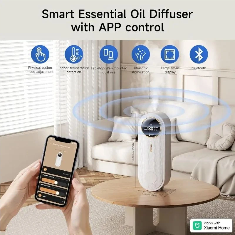 New Model Intelligent App Aromatherapy Machine Humidifier Bedroom Fresh Air Toilet Deodorization Fragrance and Fragrance Ro