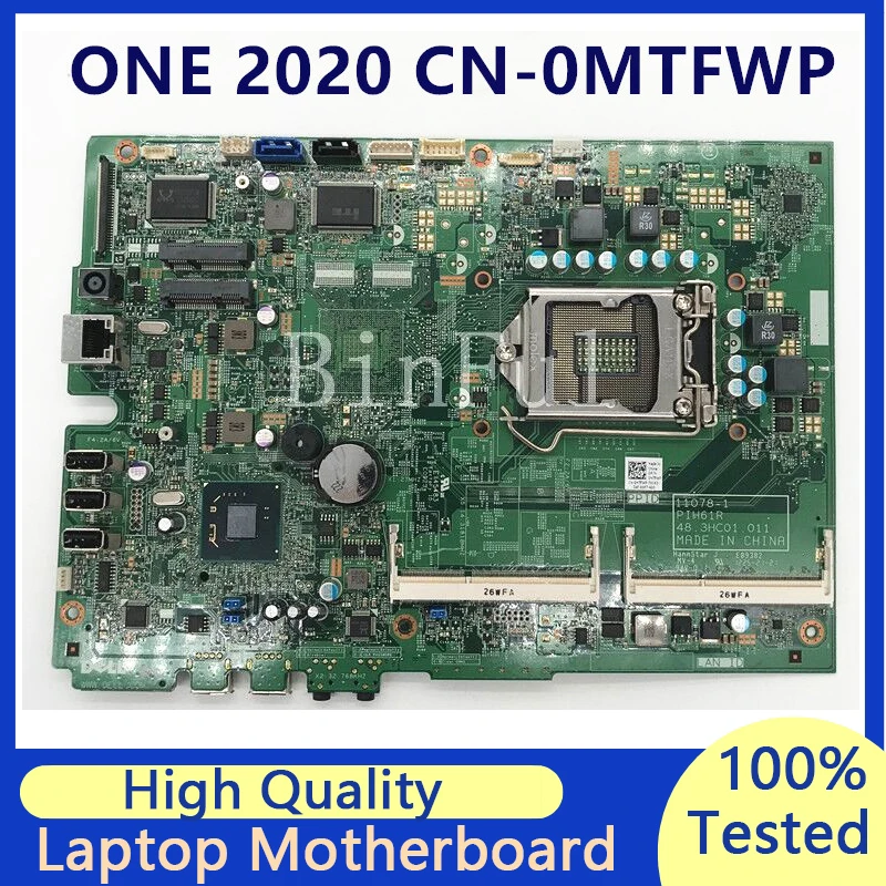 

CN-0MTFWP 0MTFWP WTFWP For Dell ONE 2020 Lnstalled The Mainboard 11078-1 48.3HC01.011 100% Full Tested Working Well