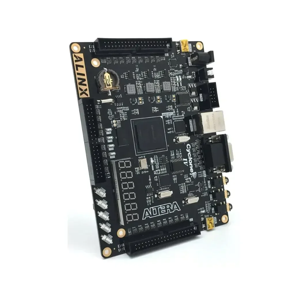 Cyclone IV FPGA Development Board NIOS EP4CE15 DDR2 Gigit Ethernet ALINX Brand (FPGA Board + Program Lor)