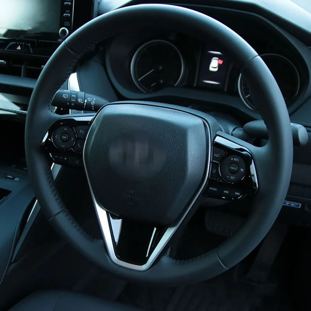 

Накладка на руль автомобиля, декоративная полоса, гарнир для Toyota Harrier Venza 2020-2023, аксессуары для интерьера