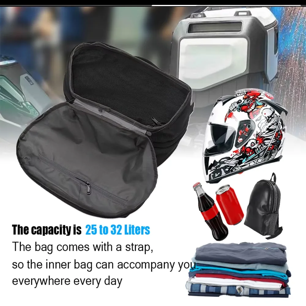 New Motorcycle Top Box Inner Bag Luggage Black Suitable for BMW R 1300 GS R1300 GS R 1300GS R1300GS 2023 2024