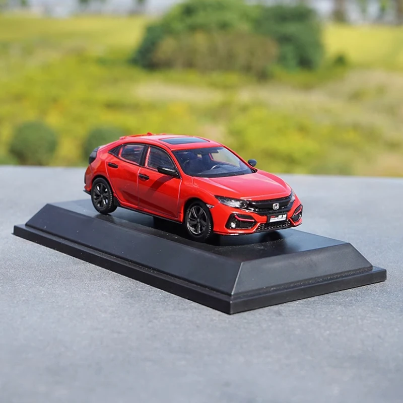 Original diecast 1/43 escala honda civic 2020 liga simulação modelo de carro coleção estática decorado presentes do feriado brinquedos