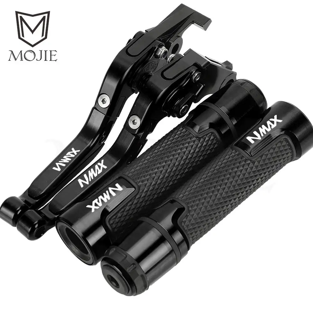 

For YAMAHA N-MAX NMAX155 NMAX 155 nmax 2015-2020 2021 2022 2023 Motorcycle Accessories Brake Clutch Lever Handlebar Grips Ends