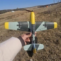 Volantexrc Remote Control Airplane Bf109 2.4ghz 4ch 400mm Wingspan One Key U-Turn Aerobatic Rc Plane Model Toy Adult Kids Gift