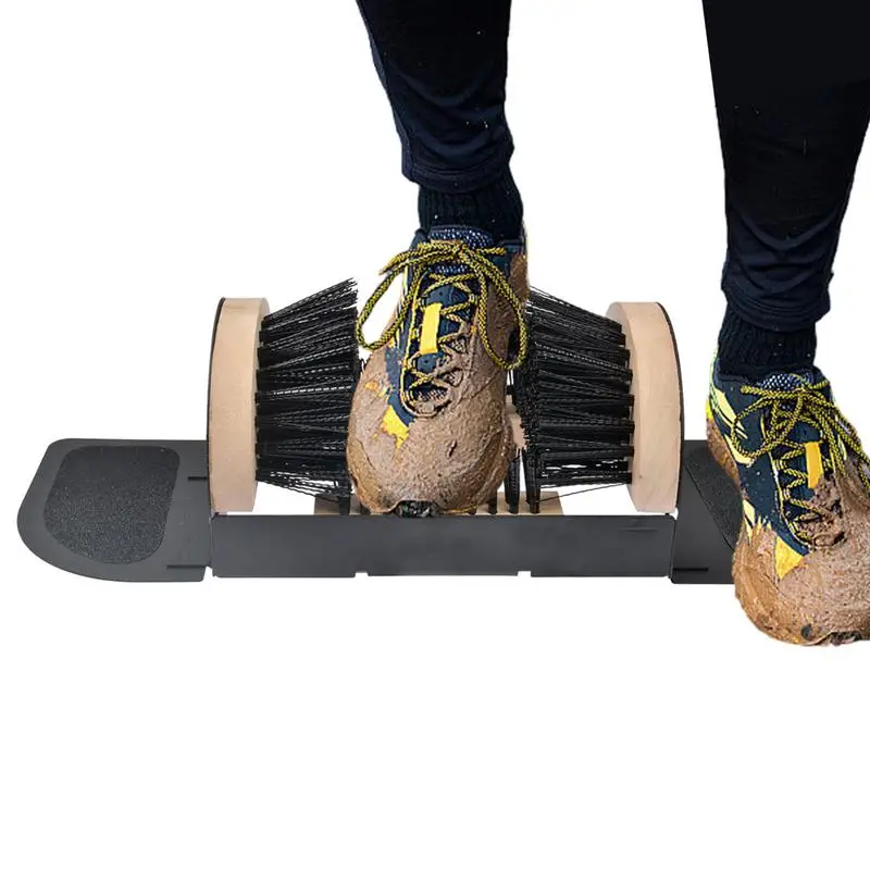 

Heavy Duty Boot Cleaning Scraper Brush Outdoor Heavy Duty Shoe Boot Scraper Outdoor Floor Mount Shoe Cleaner Brush for Home Yard