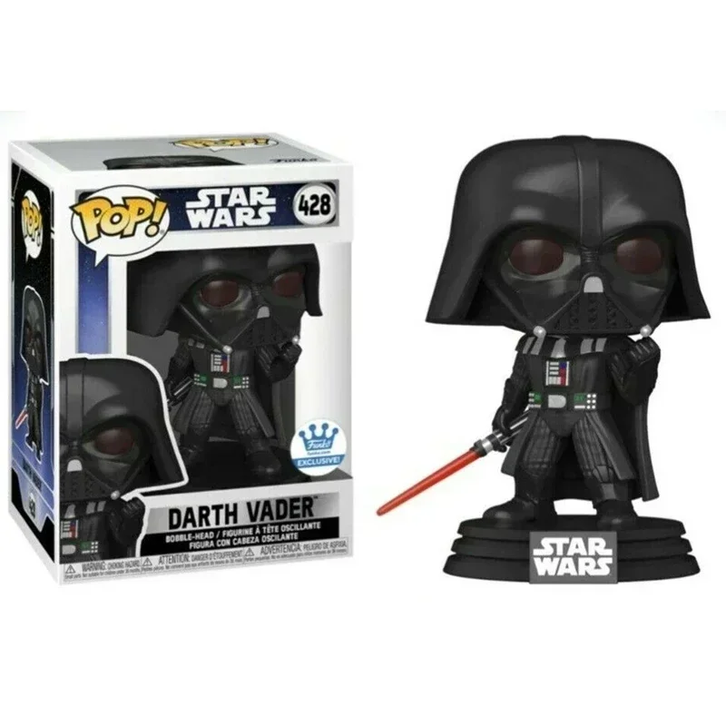 FUNKO POP STAR Darth Vader # 428 figuras de acción de vinilo muñecas juguetes para adornos decoración regalos