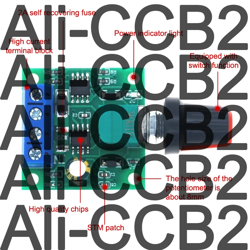 1 قطعة قابل للتعديل سرعة موتور تيار مباشر سائق تحسين المنزل دائم تيار مستمر 1.8 فولت 3 فولت 5 فولت 6 فولت 12 فولت PWM وحدة تحكم سرعة المحرك