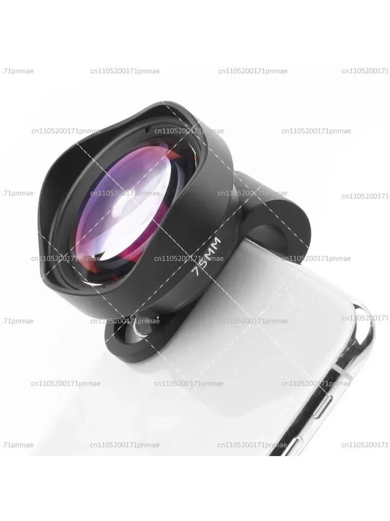 75mm Phone Camera Lens UV Macro 20X HD Clip-on DSLR Effect for iPhone 14 13 12 15 Pro Max