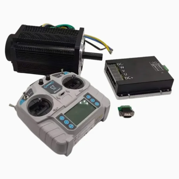 48V 1000W Lawnmower DC Brushless Motor 3000 Rpm Motors, Brushless Driver 50A High Current