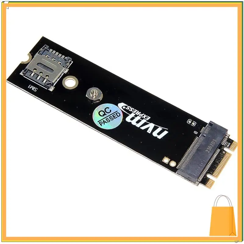 L53A-M.2 B-Key إلى M.2 M-Key NVME أو B-Key بطاقة محول لوحدة 3G/4G/5G LTE مع فتحة بطاقة SIM