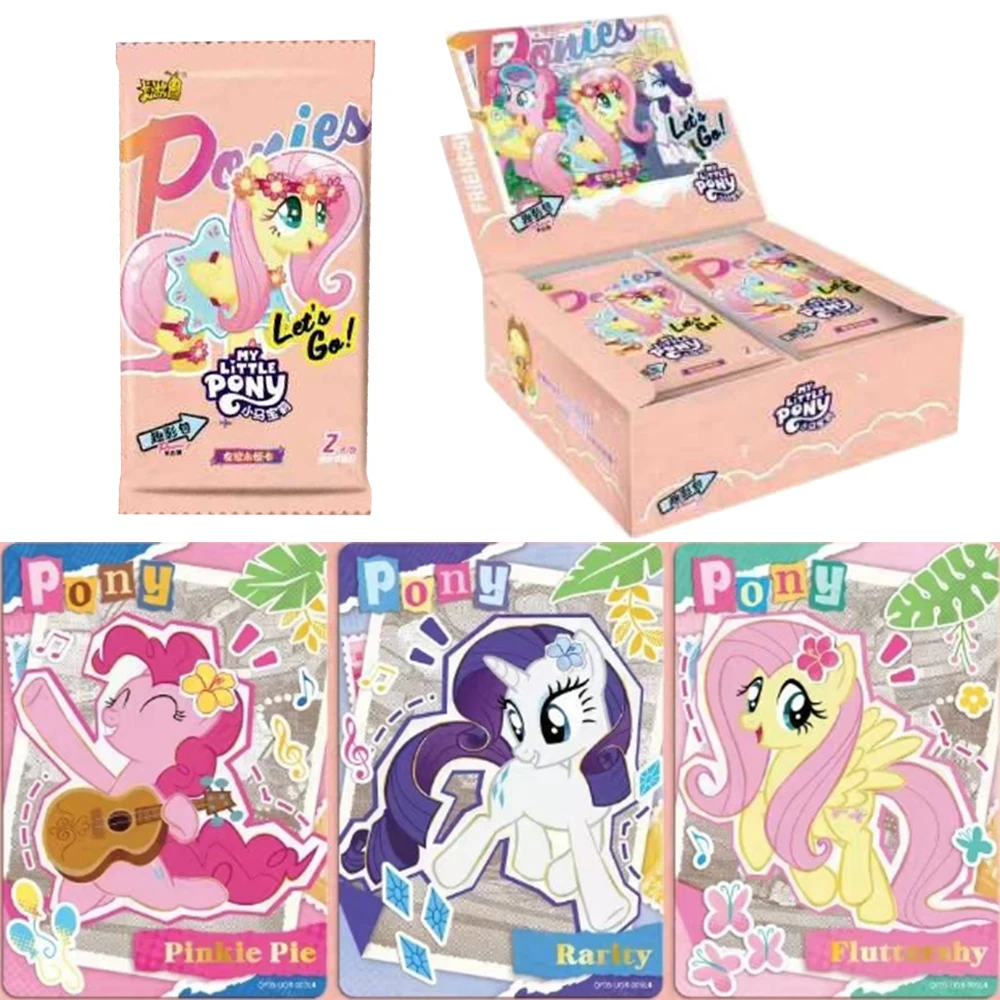 

KAYOU Original My Little Pony Card Fun Movie Pack Episode 5 Interesting Daily Life Anime Collection Card Toys Gift