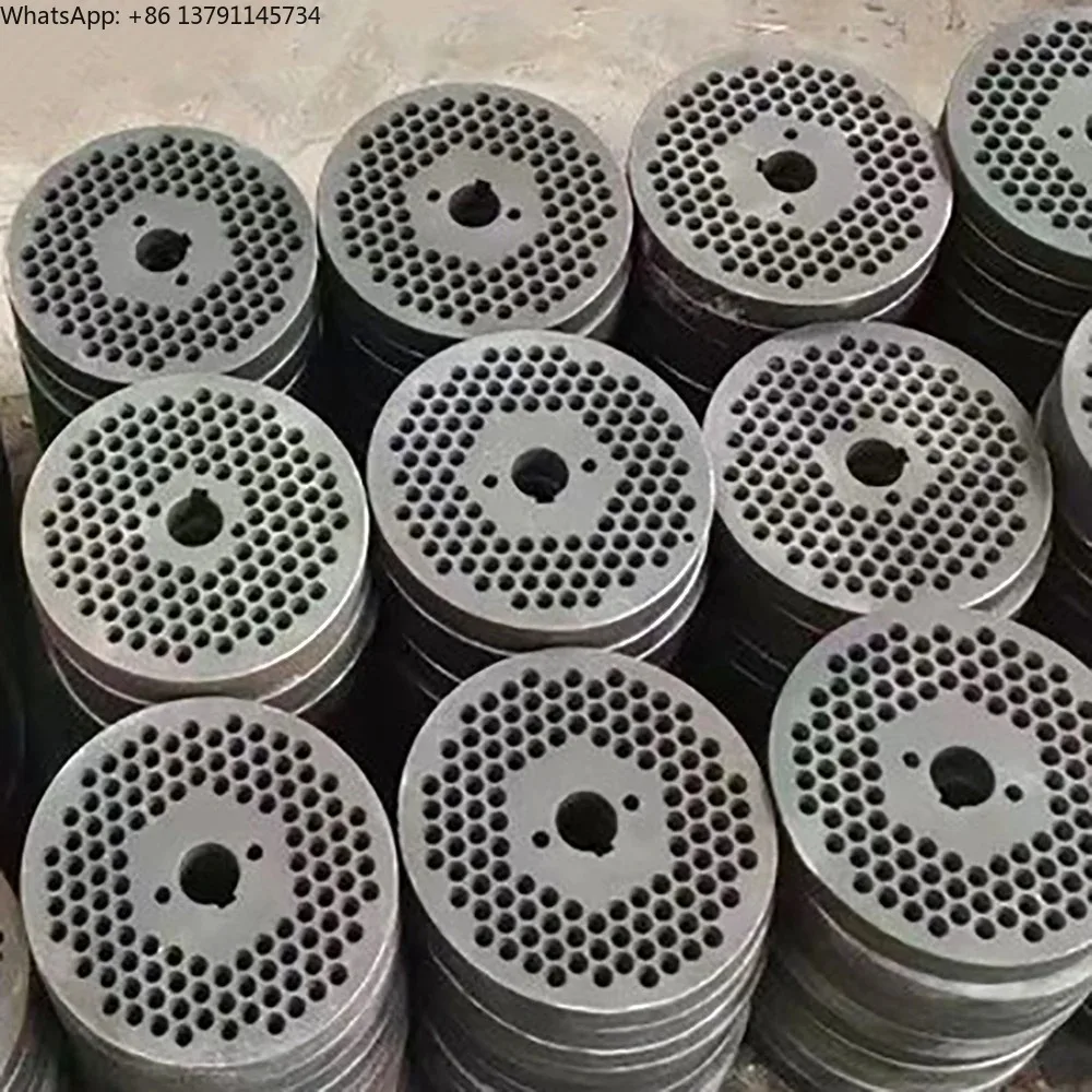 3-8mm Orifice Grinding Disc Plate Template Of Feed Granulator Mill Grinding Disc 300 400 Type Feed Pellet Machine Accessories