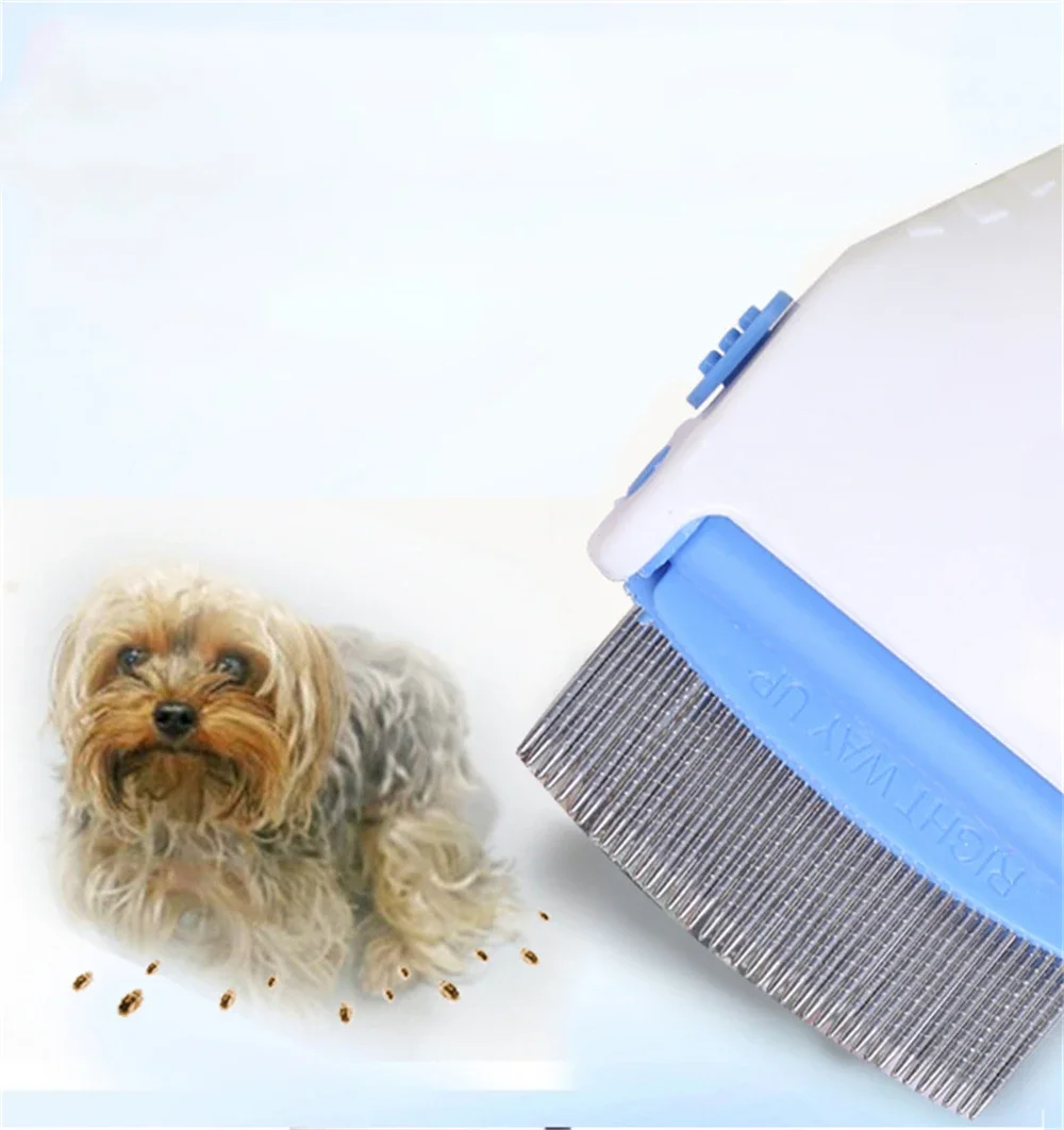 Lice Grabber Multifunctional Physical Flea Removal Killer Brush Pets Electric Flea Comb for Dogs Cats Hair Cleaner Comb