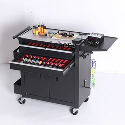 ZC Tattoo Workbench Tool Cart Drawer Trolley Trolley Tool Cabinet Mobile Console