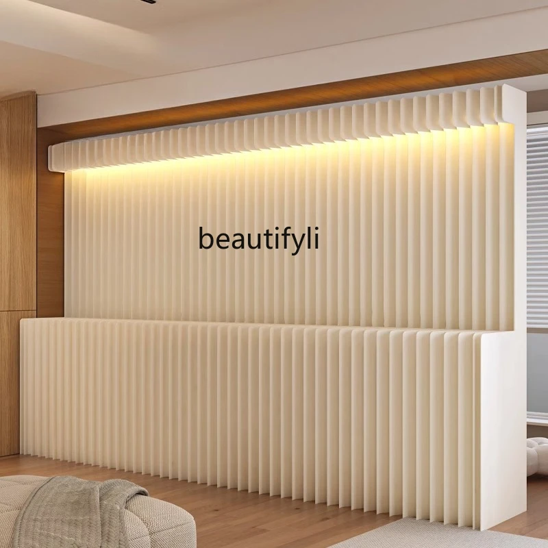 

Paper Screen Partition Storage Display Stand Wall Office Beauty Salon Partition Board Room Divider Wall