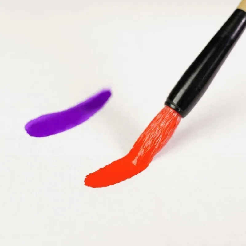 YIDEGE حبر صيني ملون 100 جرام معبأ في زجاجات الطلاء الصيني التقليدي الخط فرشاة الكتابة الطلاء بالألوان المائية