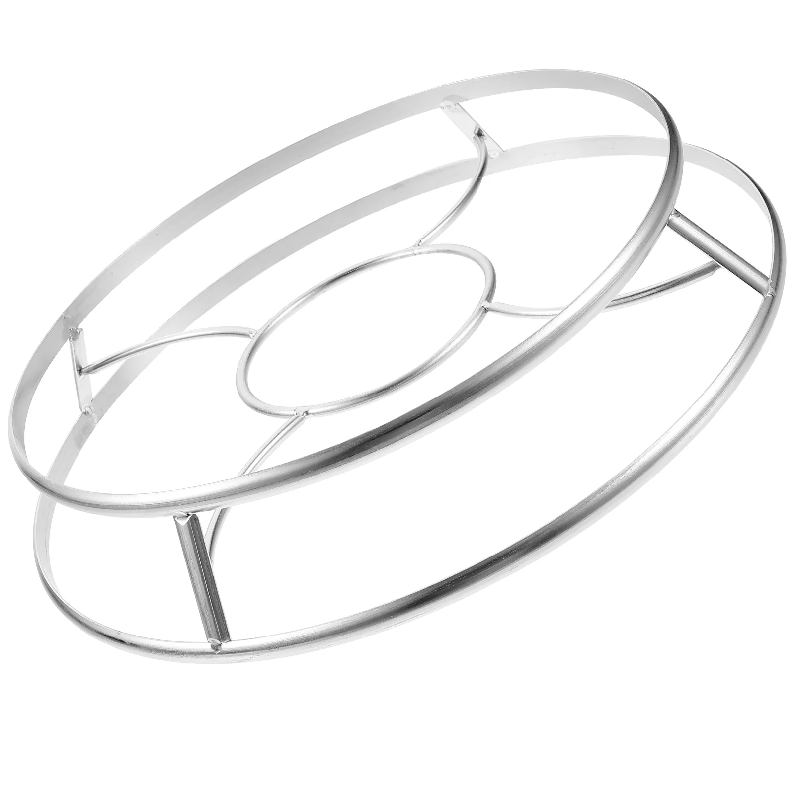 

Stainless Steel Steaming Rack Multipurpose 304 Wok St Reusable Pot Holder Countertop Pan Kitchen Tool AntiSkid