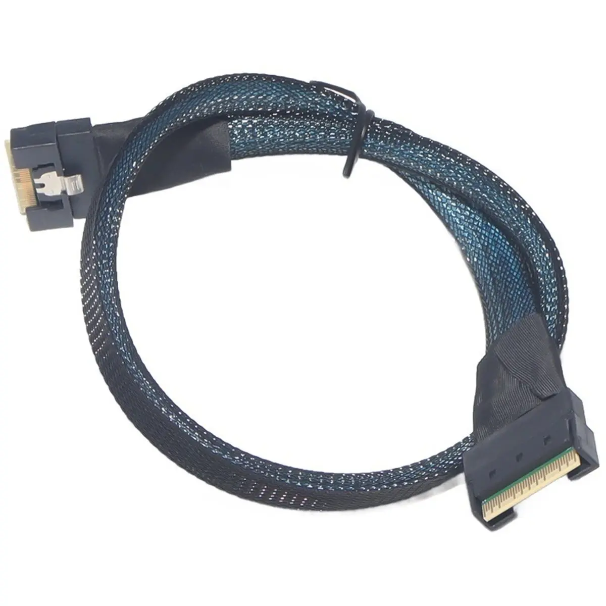 Anti Oblique Insertion SlimSAS SFF-8654 8i to SlimSAS 8i (SFF-8654) 8X 4.0 Cable for Server High-Speed Connection Cable