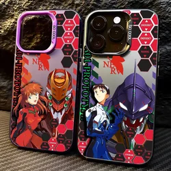 Asuka E-EVA Anime Shinji Case for Samsung A73 A72 A55 A54 A53 A35 A34 A33 A32 A30 A24 A23 A22 A14 A05 4G 5G Matte Shockproof